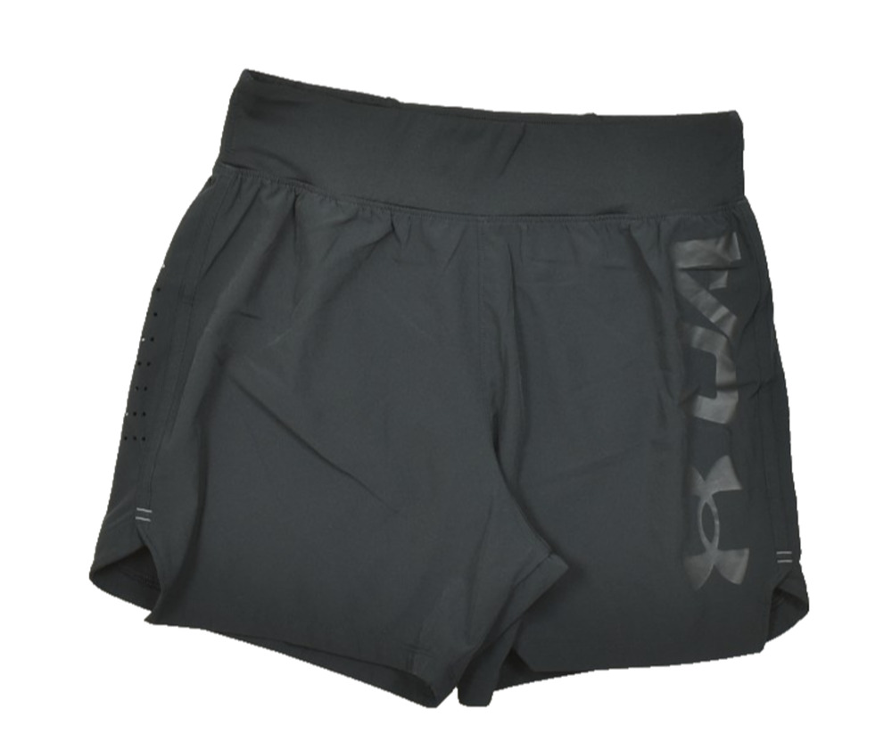 Under Armour Women's HeatGear Black Running Shorts Regular Size S Basketball